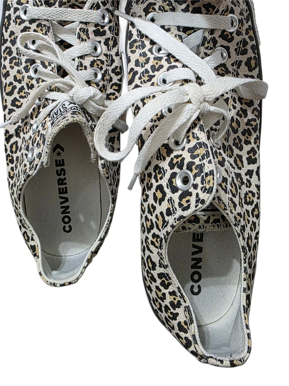 Converse Chuck Taylor Low Top Sneakers - Leopard Print - Picture 6 of 10